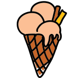 Cono gelato icon