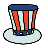 Amerikanischer Hut icon