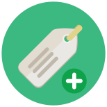 Adicionar etiqueta icon