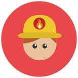 Firefighter icon