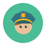 Policier Homme icon