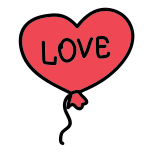 Heart Balloon icon