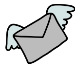 Mail With Wings icon