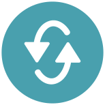 Loop Left Rotation icon