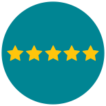 Five of Five Stars icon