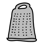 Grater icon