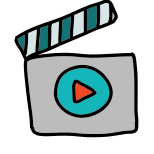 Clapperboard icon