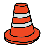 Cone de obras icon