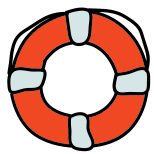 Rettungsring icon