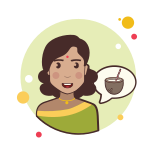 Girl and Coconut Cocktail icon