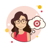 Girl With Target icon