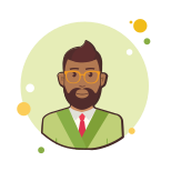 Business Man With Beard icon
