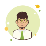 Man in Green Tie icon