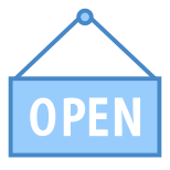 Open Sign icon