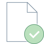 Archivo de verificación icon