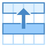 Move Selection To Top Row icon