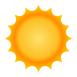 太阳表情符号 icon