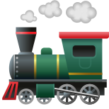 Lokomotive-Emoji icon