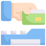 Swipe card icon