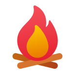 Campfire icon