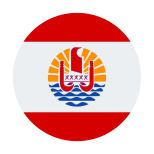 French Polynesia Circular icon