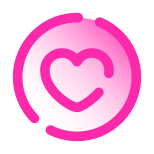 Love Circled icon