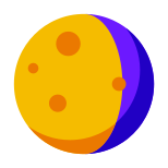 Luna calante icon