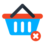 Remove from Basket icon