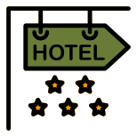 Hotel Sign icon