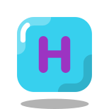 tasto h icon