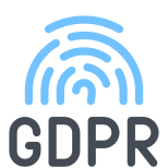 Impressão digital GDPR icon