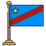 Congo-Democratic-Republic Flag icon