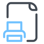 Print File icon