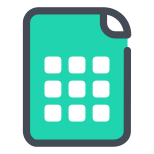 Spreadsheet File icon