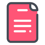 Red File icon