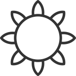 Sun icon