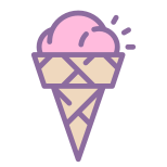 Sorvete em Waffle Cone icon