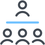 Podium avec audience icon