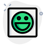 Yahoo a instant messaging client with emoji logotype icon