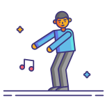 Dancing icon