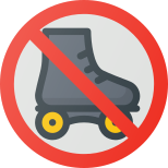 No Roller Skate icon