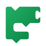 Зеленый блок icon