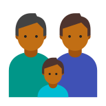 Family Two Man Skin Type 5 icon