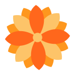 Flower bud icon