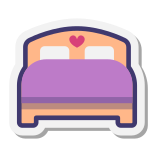 Двуспальная кровать icon