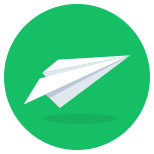 Avião de papel icon