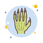 mano aterradora icon