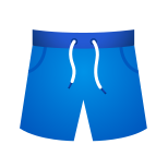 短裤表情符号 icon