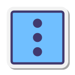 Menu quadrillé icon