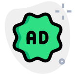 Advertisement sticker lable for sale promotion layout icon